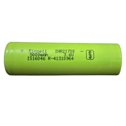 3.6V 5Ah (5000Mah) Li-Ton Battery Cell With 5C Discharge - Battery Capacity: 5 Milliampere-Hour (Mah)