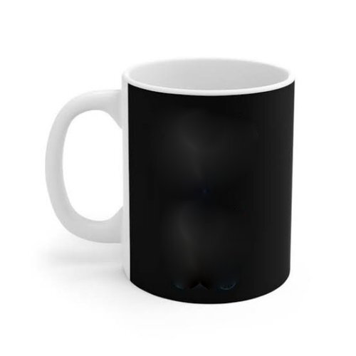 Black Ceramic Mug