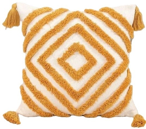 Tufted Cotton Sofa Cushion Cover 
