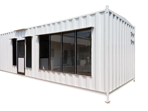 White Industrial Bunk House