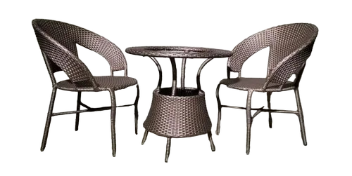 Wicker Table & Chair Set