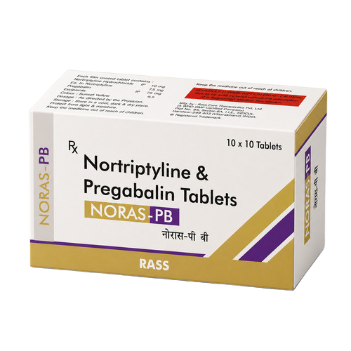 Nortriptyline and Pregabalin Tablets NORAS-PB
