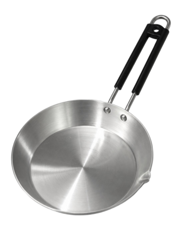 Aluminium Non-Stick Fry Pan With Dual Pour Spouts And Heat-Resistant Handle Medium - Diameter: 1600 Millimeter (Mm)
