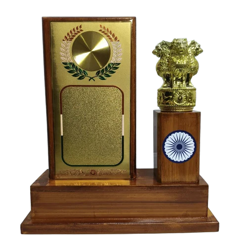 Sr00031 Wooden Award Trophy - Finishing: Polished