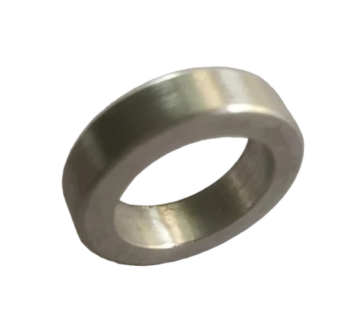 High Gloss Stainless Steel Round Washer - Color: Silver