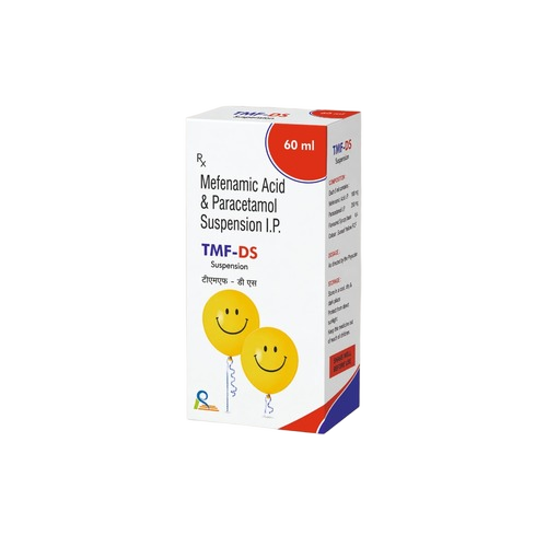 Mefenamic Acid And Paracetamol Suspension I.P. Tmf-Ds - Color: Yellow