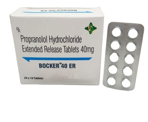 Propranolol Hydrochloride Tablet 40 Mg