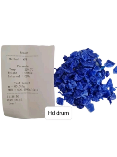 Hdpe Blue Drum Flakes Grindings - Packaging Type: Bags