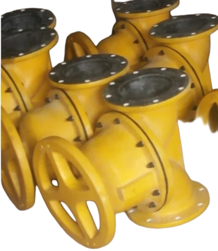 High Pressure Frp Diaphragm Valve - Color: Yellow