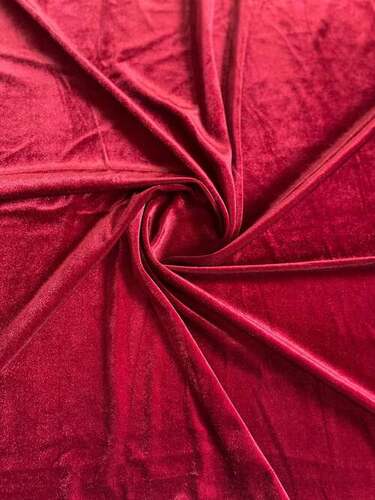 Maroon Velvet Fabric