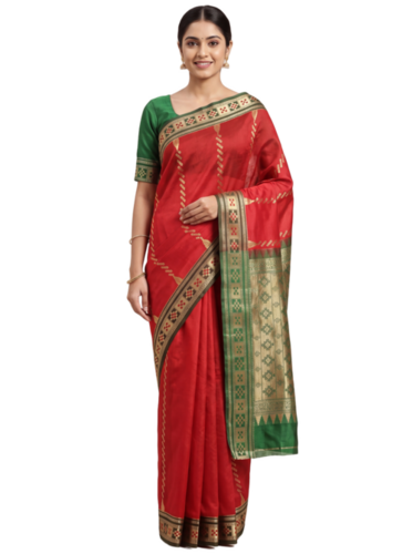 Satin Saree