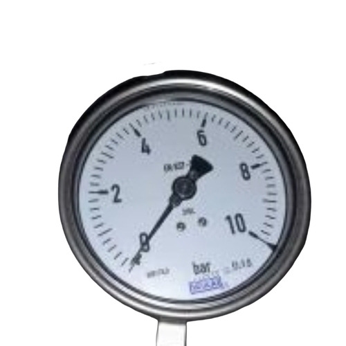 Wika Pressure Gauge - Material: Metal And Glass