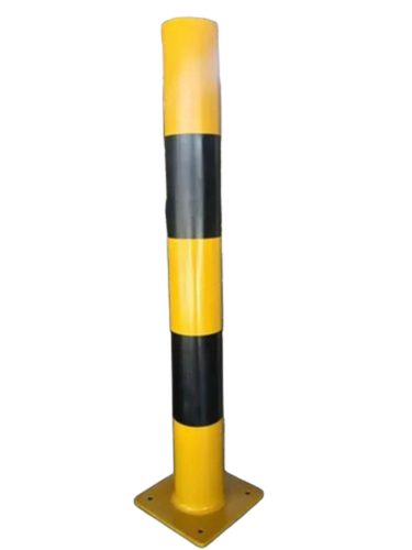 Yellow And Black Ms Traffic Bollard