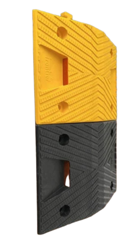 Yellow And Black Speed Breaker Bump