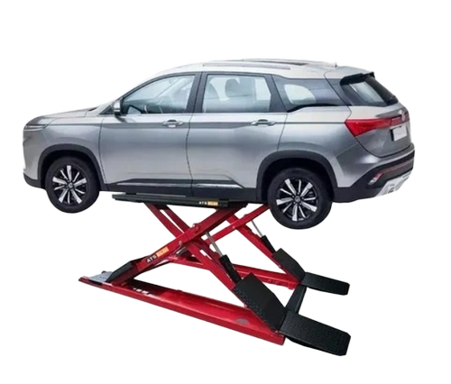 Ats Elgi Wheels Free Single Scissor Lift - Color: Black