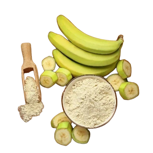 Dehydrated Raw Banana Powder - Color: White