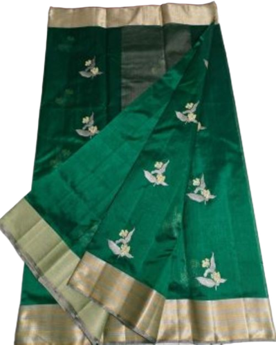 Chanderi Saree - Material: Silk