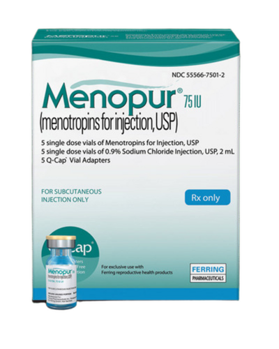 Menopur 1200iu Menotropin Injection