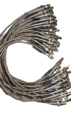 1/4" Ss Braided Flexible Pigtail Hose