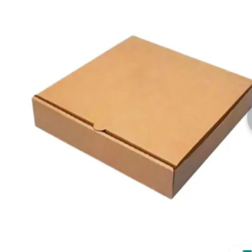 Brown Pizza Box