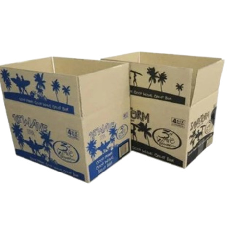 Multi Colored 3ply Box