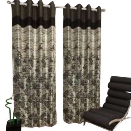 Pink Polyester Door Curtain 