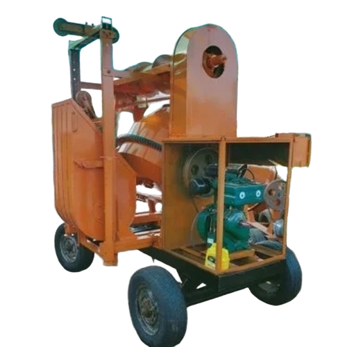 Two Pole Concrete Mixture