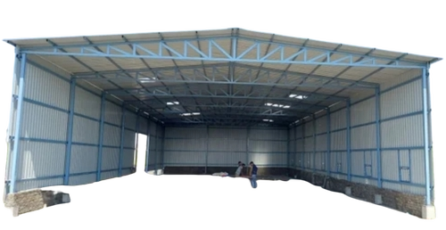 Factory Roofing Shed - Material: Steel
