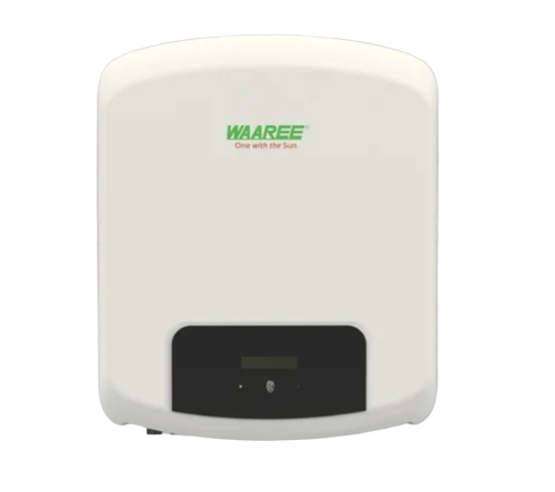 Waaree Single Phase Solar Inverter - Color: White
