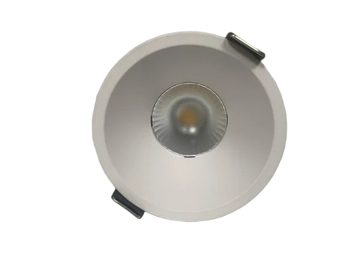 12W Led Trimless Cob With White Body Downlight Available On Order - Features: Durable