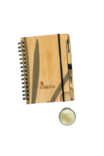 Bamboo Diary - Color: Brown