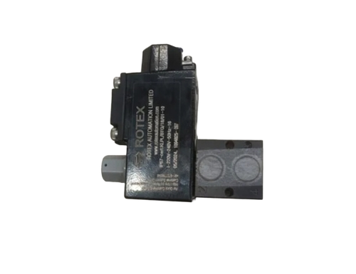 30106 1.8 2G 16 Rotex Puppet Type Solenoid Valve - Color: Black