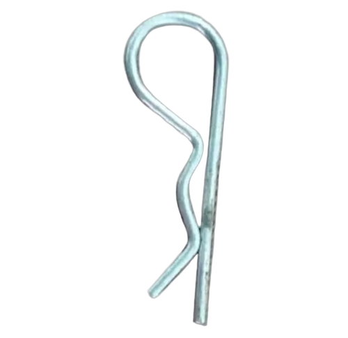 50Mm Mild Steel R Pin - Color: Silver