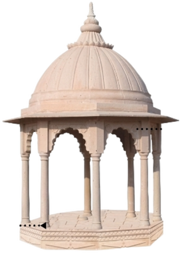 Pooja Mandir By Buddhram Ramavatar Stone And Article