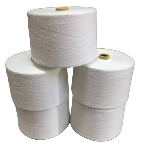 White Polyester Spun Yarn