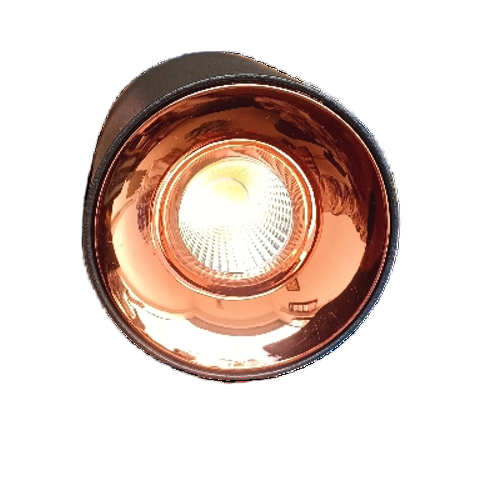 12W Rose Gold Cylinder Surface Light