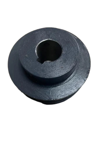 Black V Belt Solid Pulley