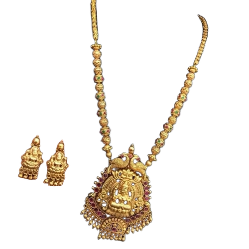 Temple Necklace And Earring Set - Gender: Women