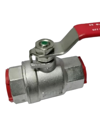 1 Inch Ss 304 Threaded End Ball Valve - Color: Silver