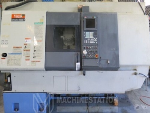 Twin Spindle Cnc Turning Center - Color: White