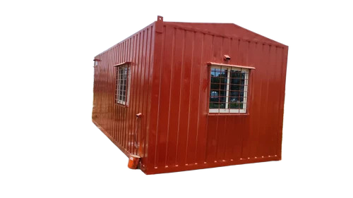 6 Feet Mild Steel Portable Cabin - Color: As Per Required