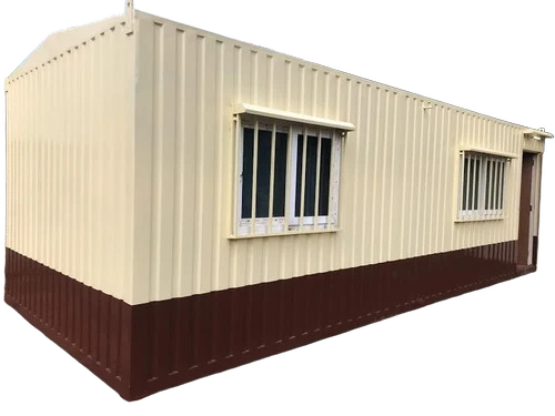 8 Feet Mild Steel Portable Cabin - Color: As Per Required