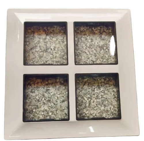 8 Modular Switch Plate - Color: White
