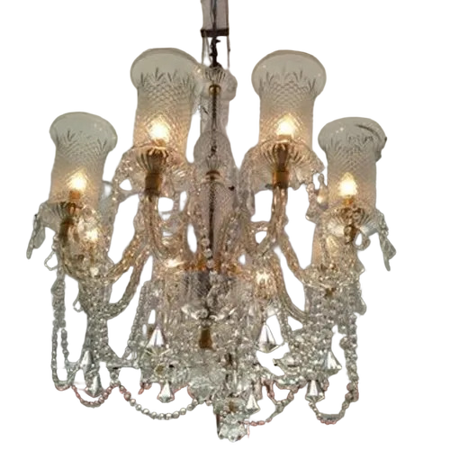 Crystal Glass Chandelier
