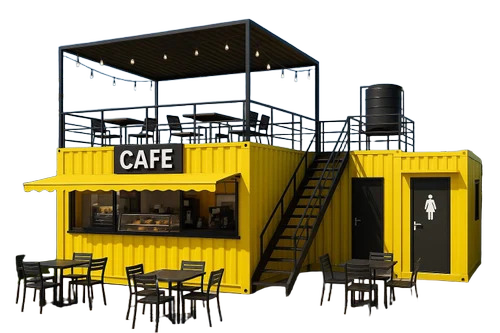 Mild Steel Chai Point Cabin