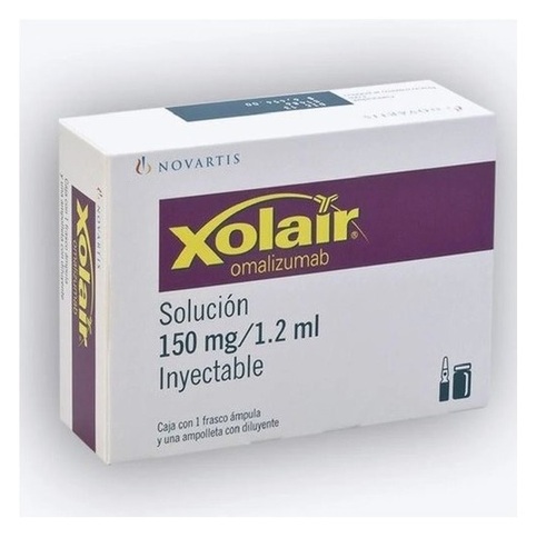 Xolair 150Mg Omalizumab Injection - Dosage Form: Liquid