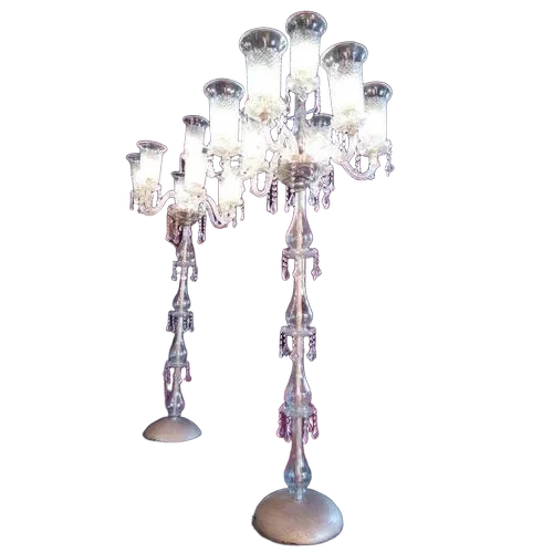 Antique Crystal Table Lamp
