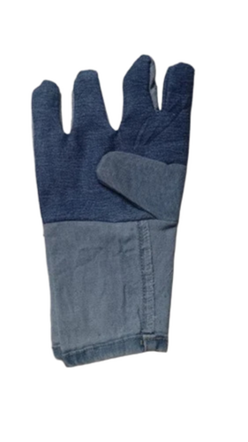 12 Inch Jeans Fabric Gloves