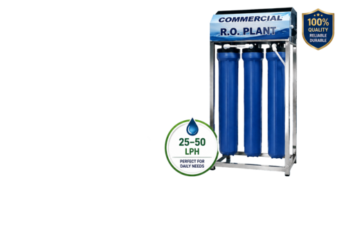 50 Lph Commercial Ro Plant - Feature: Multi Stage Filtration / Compact Design