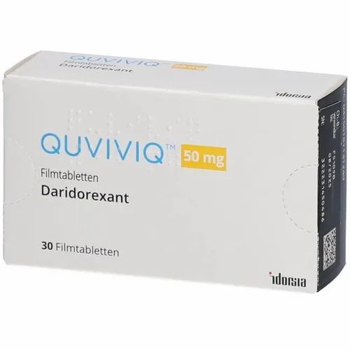 Quviviq 50 Mg Daridorexant Film Coated Tablet - Life Span: 2030